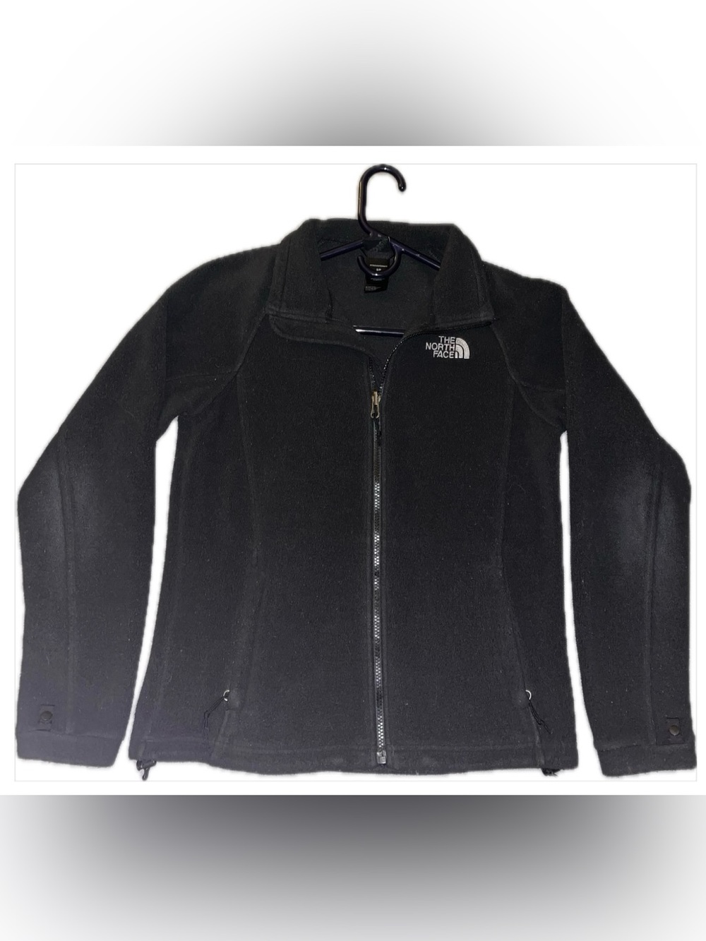 The North Face Women's Black Teddy Fleece Zip Jacket